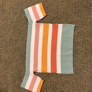 off the shoulder crop top